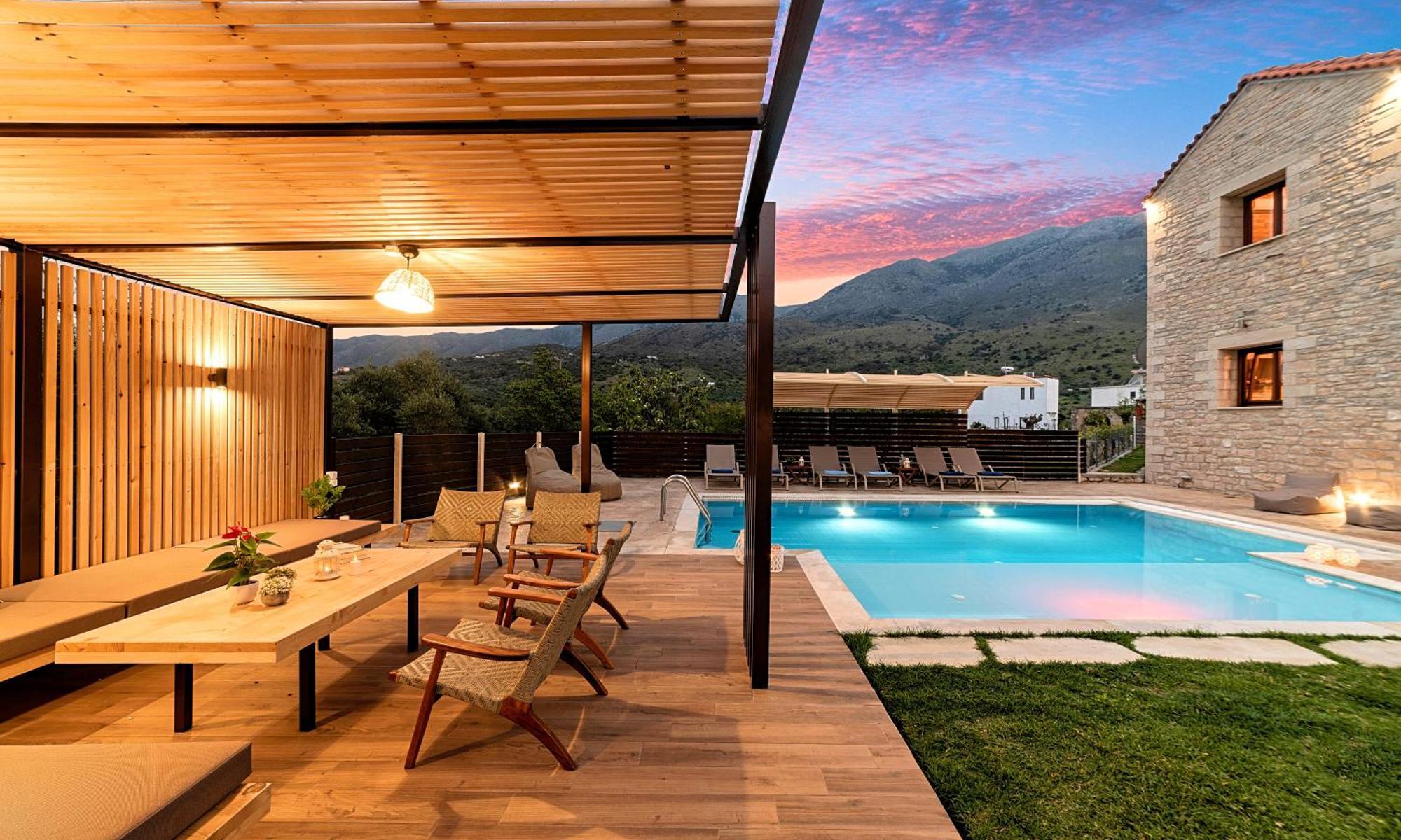 Cretan Sunrise Heated Pool Vila
